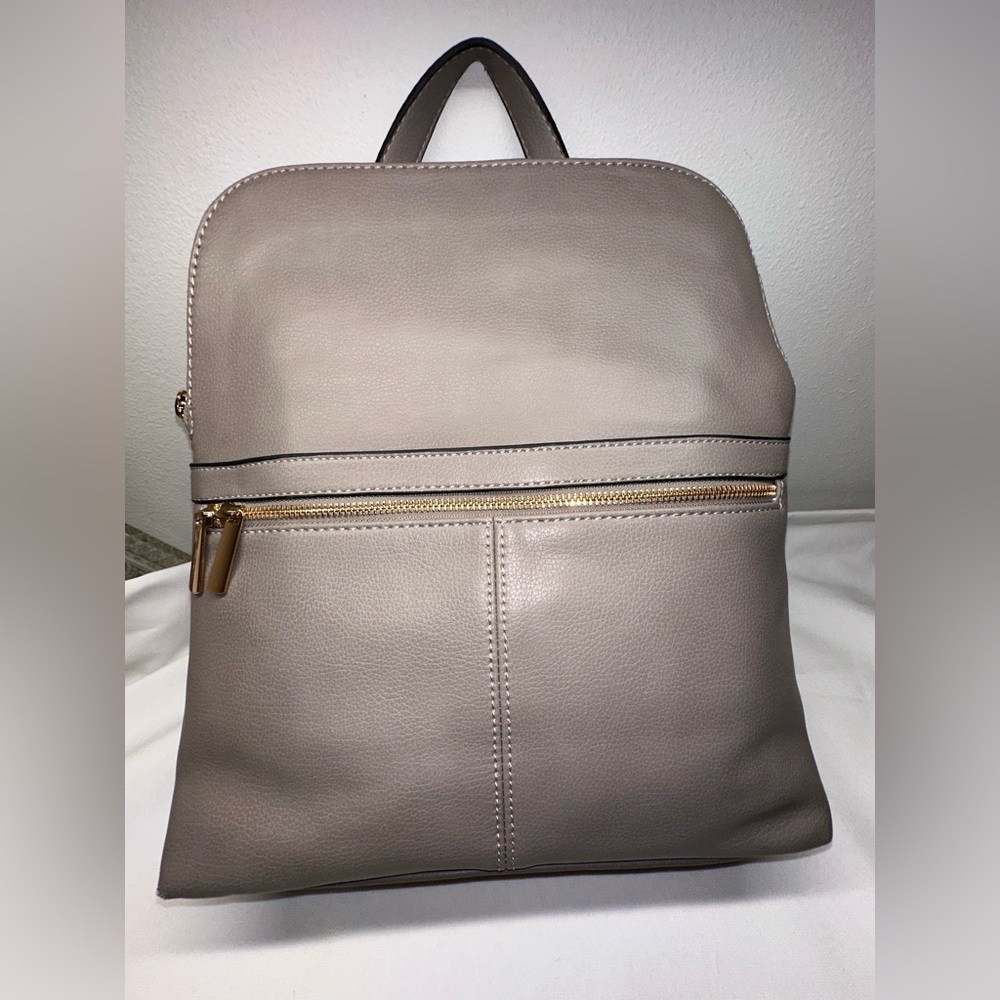 A.New.Day Gray Backpack Purse NWT